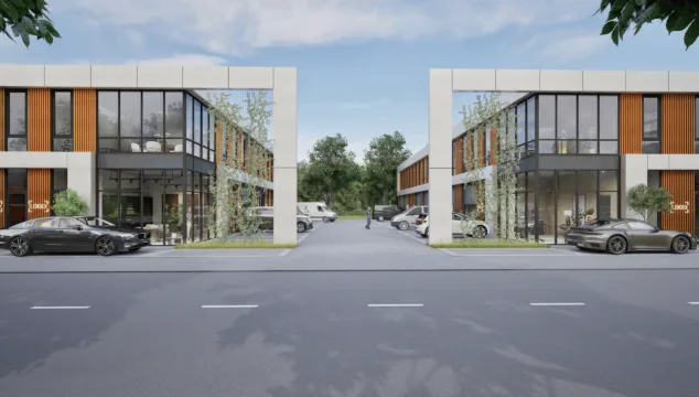 Nieuwbouw bedrijfspand aan de Molenvliet in Zwijndrecht