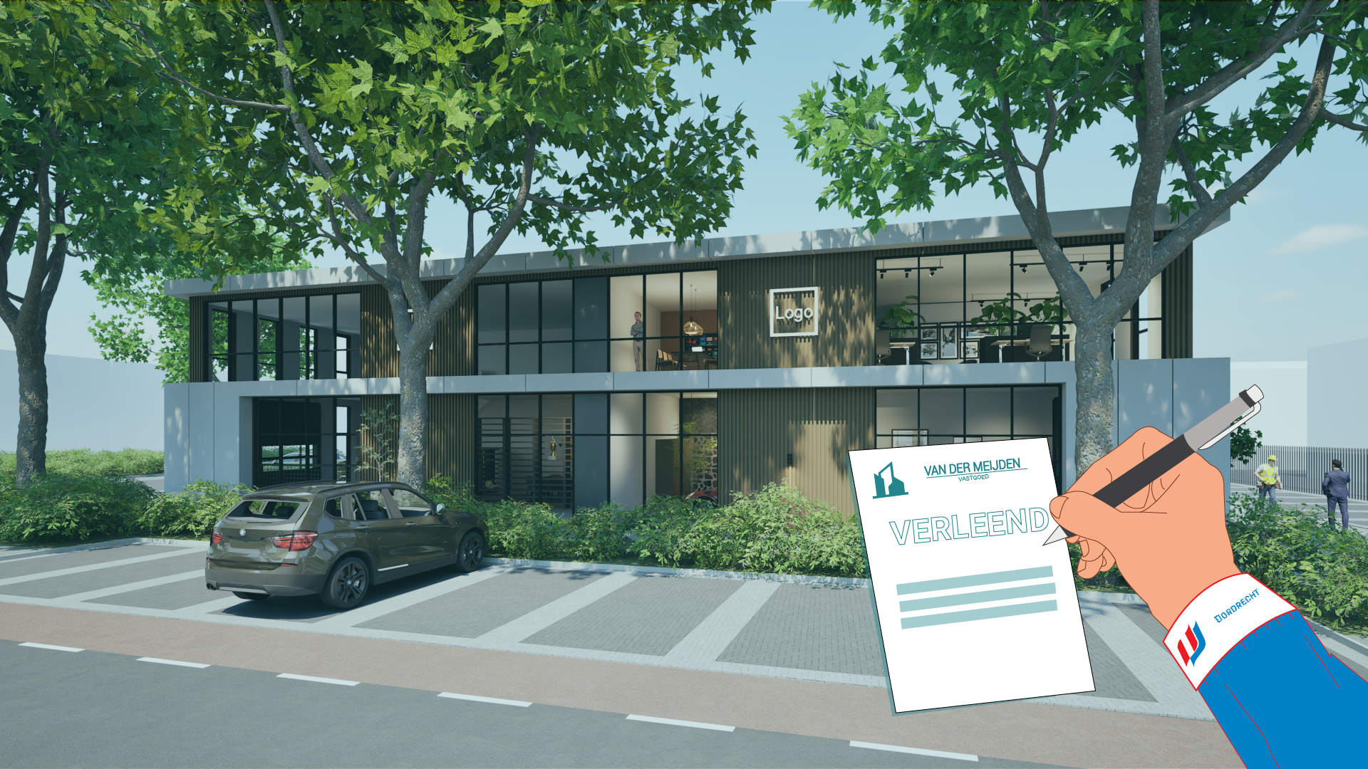 Vergunning verleend in Dordrecht: start sloop en voorbereiding voor 14 nieuwe bedrijfsruimtes