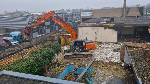 Foto van Sloopwerkzaamheden van start | Ede 